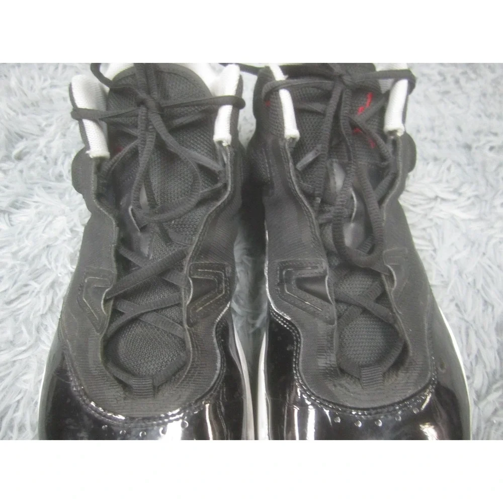 Jordan‎ Air Shoes Mens Size 13 Black Red Mid Top Basketball Sneakers FB1396-006